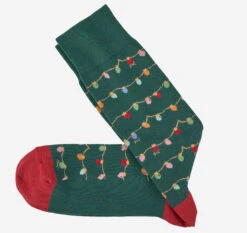 Pima Cotton Holiday-Themed Socks