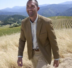 Washed Cotton Blazer -Johnston Murphy Store 491819 master 3