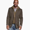 Removable Hooded/Bib Knit Blazer -Johnston Murphy Store 491894 master