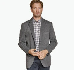 XC Flex® Knit Blazer With Removable Hooded Bib -Johnston Murphy Store 491930 master 3
