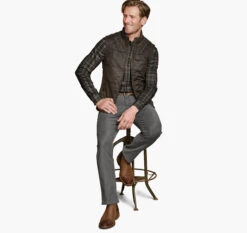 Antique Cotton Vest -Johnston Murphy Store 493270 master 3