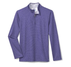 Game Day XC4® Plays Print Quarter-Zip -Johnston Murphy Store 7418020 master 2