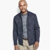 Melange Knit Full-Zip -Johnston Murphy Store 743150 master