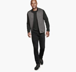 Reversible Channel Quilted Vest -Johnston Murphy Store 745917 master 2