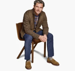 Faux-Suede Full-Zip -Johnston Murphy Store 747572 master 2