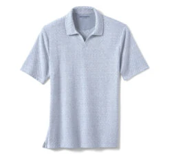 Basketweave V-Neck Polo -Johnston Murphy Store 747599 master 2