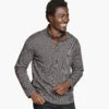 Knit Jacquard Quarter-Snap Pullover -Johnston Murphy Store 748075 master