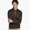 Brushed Quarter-Zip -Johnston Murphy Store 748265 master