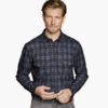 Button-Front Knit Shirt -Johnston Murphy Store 748271 master
