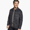 Wool-Blend Shirt Jacket -Johnston Murphy Store 748276 master