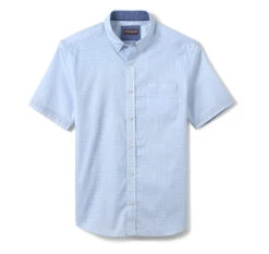 Printed Short-Sleeve Shirt -Johnston Murphy Store 749682 master 3