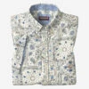 Linen-Blend Short-Sleeve Print Shirt -Johnston Murphy Store 749735 master
