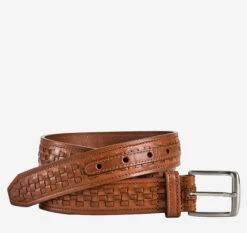 Woven-Center Laced Belt