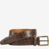 Croc Embossed Belt 