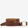 Western Pebbled Leather Belt -Johnston Murphy Store 758675 master