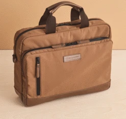 Hudson Waterproof Briefcase -Johnston Murphy Store WEB 600x565 664 102 HUDSON WATERPROOF BRIEFCASE